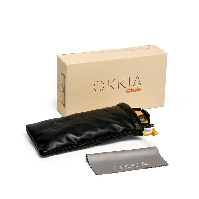 OKKIA Sole VULCANO OKKIA CLUB nero (lenti gialle)