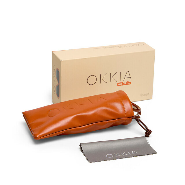 OKKIA Sole PANAREA OKKIA CLUB jelly orange (lenti nere)