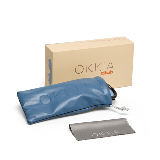 OKKIA Sole PANAREA OKKIA CLUB translucent smoke (lenti blu)