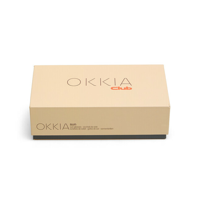OKKIA Sole PANAREA OKKIA CLUB translucent smoke (lenti blu)