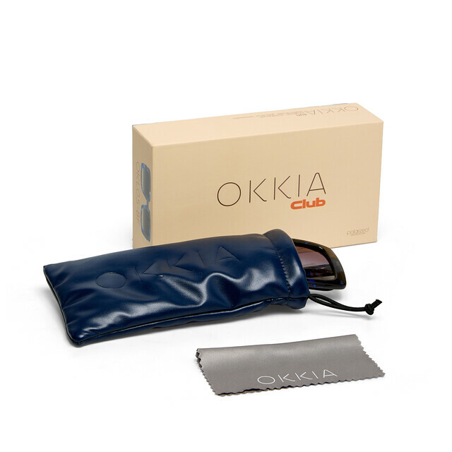 OKKIA Sole ISCHIA OKKIA CLUB blu forty (lenti nere)