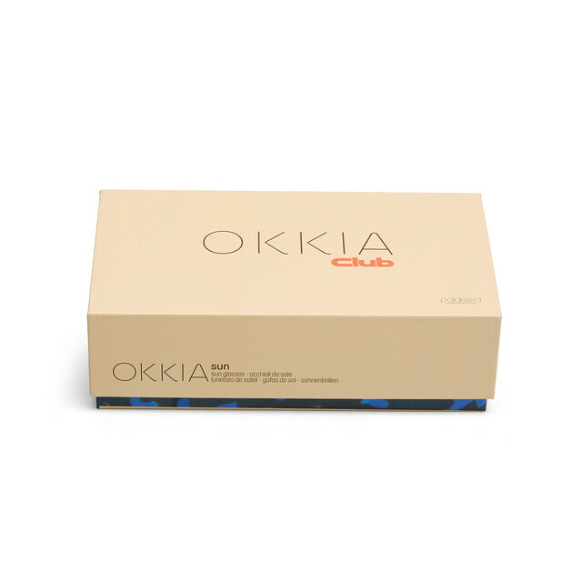 OKKIA Sole ISCHIA OKKIA CLUB blu forty (lenti nere)