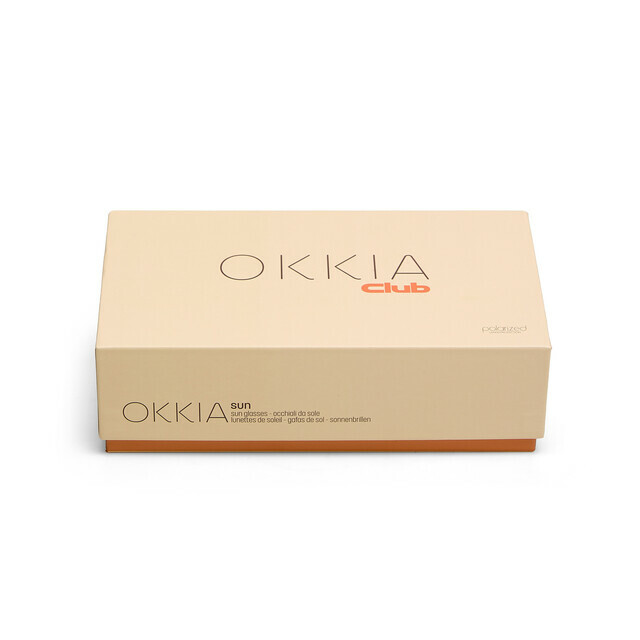 OKKIA Sole PROCIDA OKKIA CLUB jelly orange (lenti nere)