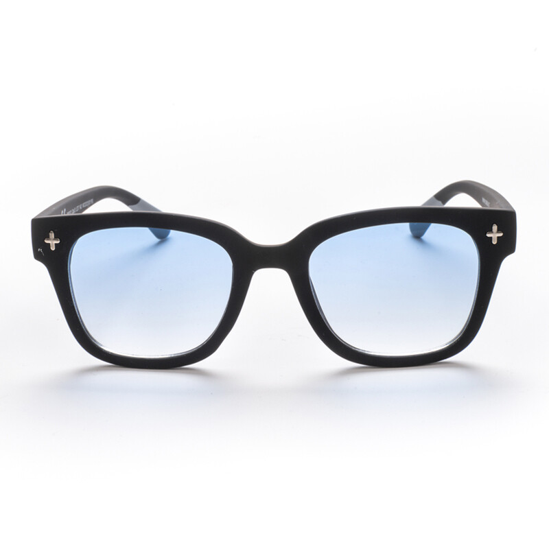 OKKIA Sol Giovanni   Negro y gris (lentes azules)