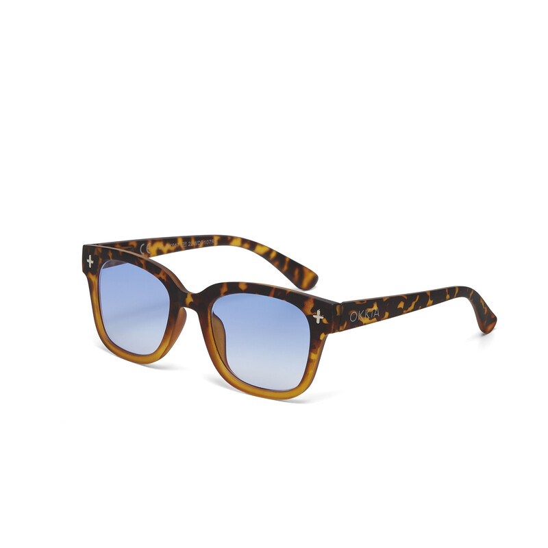 OKKIA Sol Giovanni   Havana Yellow (lentes azul)