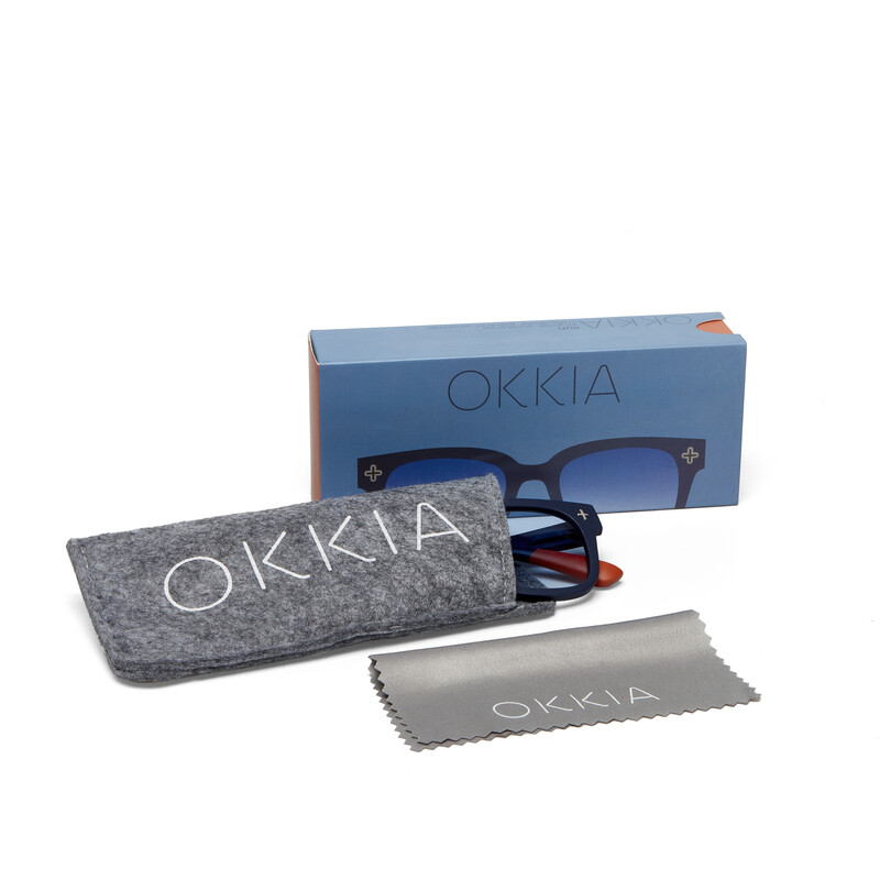 OKKIA Sol Giovanni   Midnight (lentes azul)