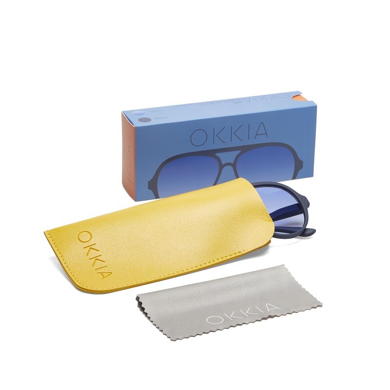 OKKIA Sol Alessio   Midnight (lentes azul)