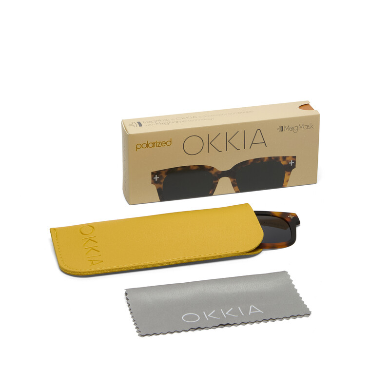 OKKIA Accesorios MagMask Clip-On Giovanni Classic Havana