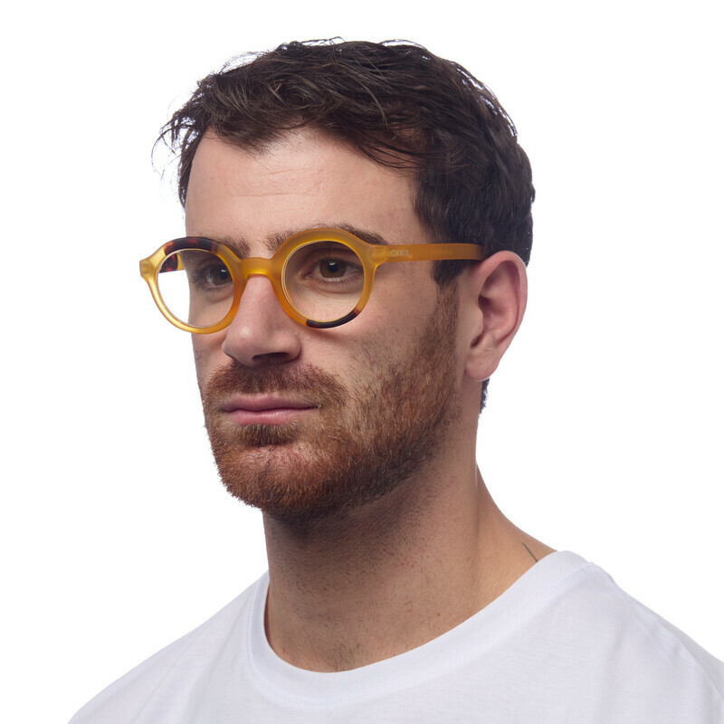 OKKIA Reading Lauro reading Round YELLOW