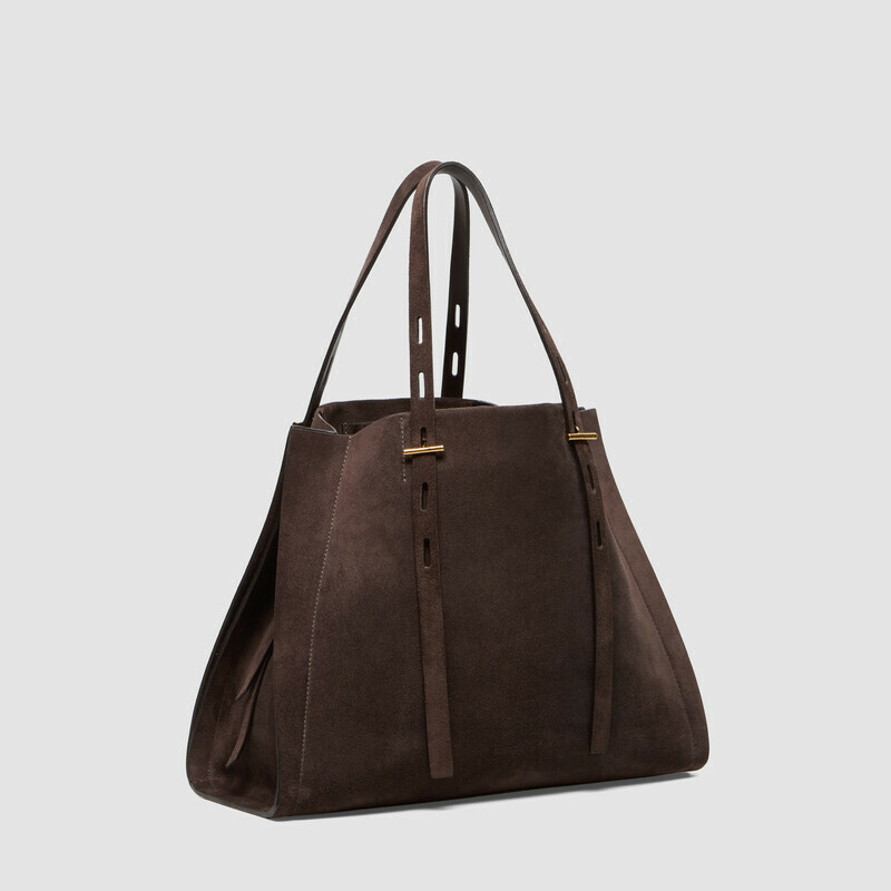 MINOBOSSI Borse PAULA IN SUEDE   testa di moro