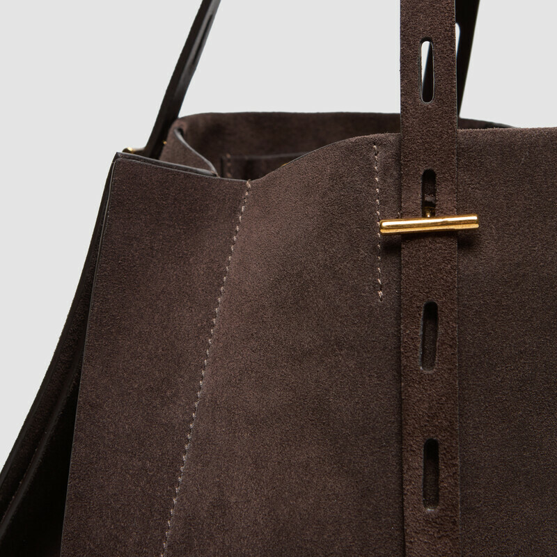 MINOBOSSI Borse PAULA IN SUEDE   testa di moro