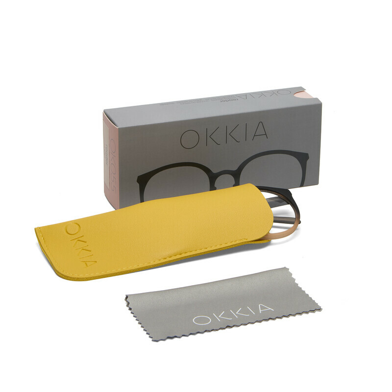 OKKIA Lectura Bologna lectura   Black shaded rose