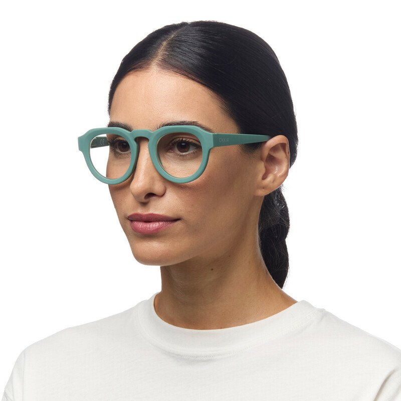 OKKIA Reading Zeno Round Green Sage