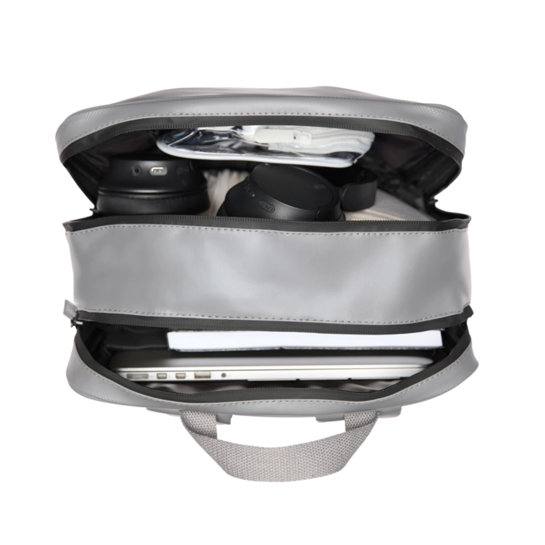 BAYBAG Zaini Zaino Waterproof con cerniera 14 Litri   grigio