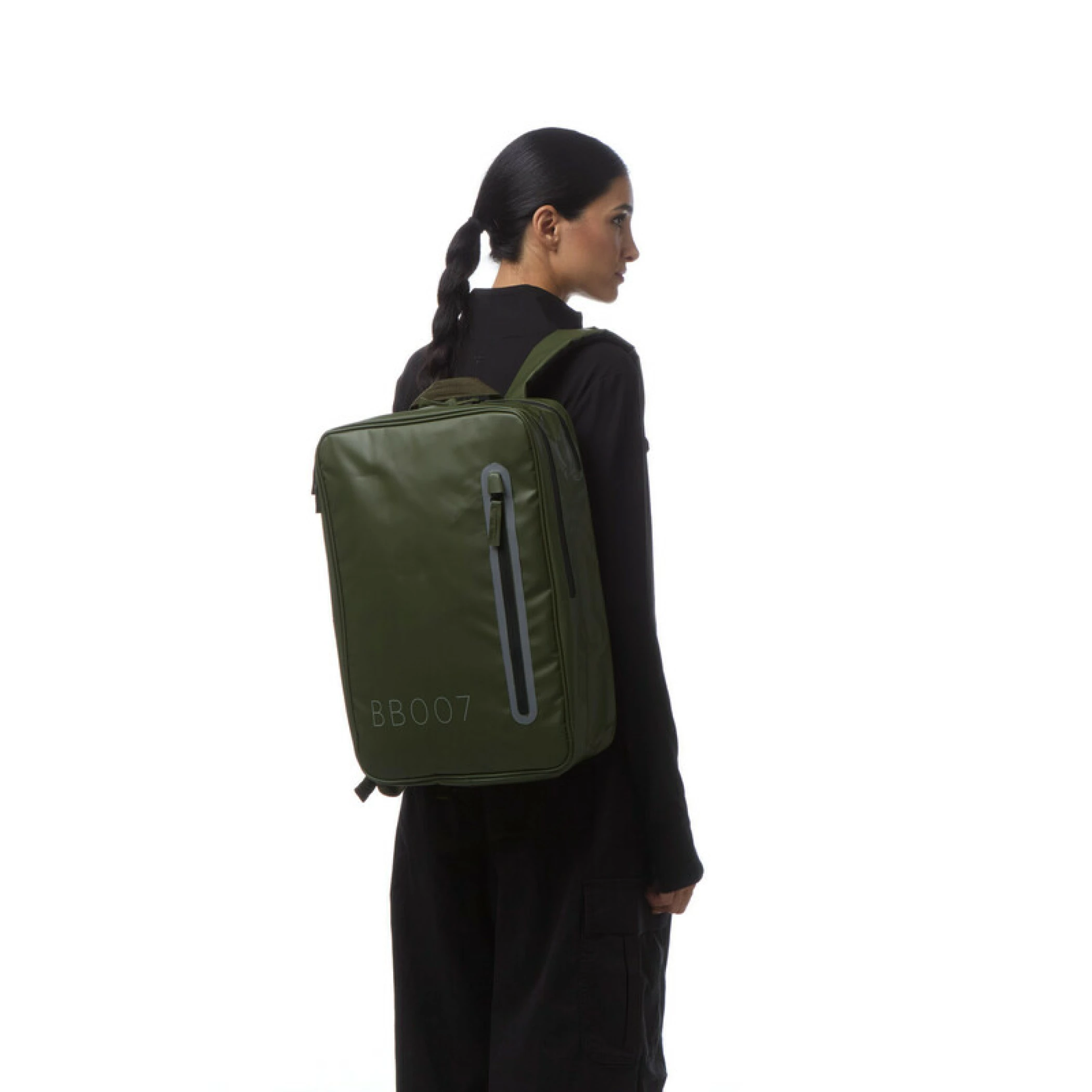 BAYBAG Zaini Zaino Waterproof con cerniera 14 Litri   kale