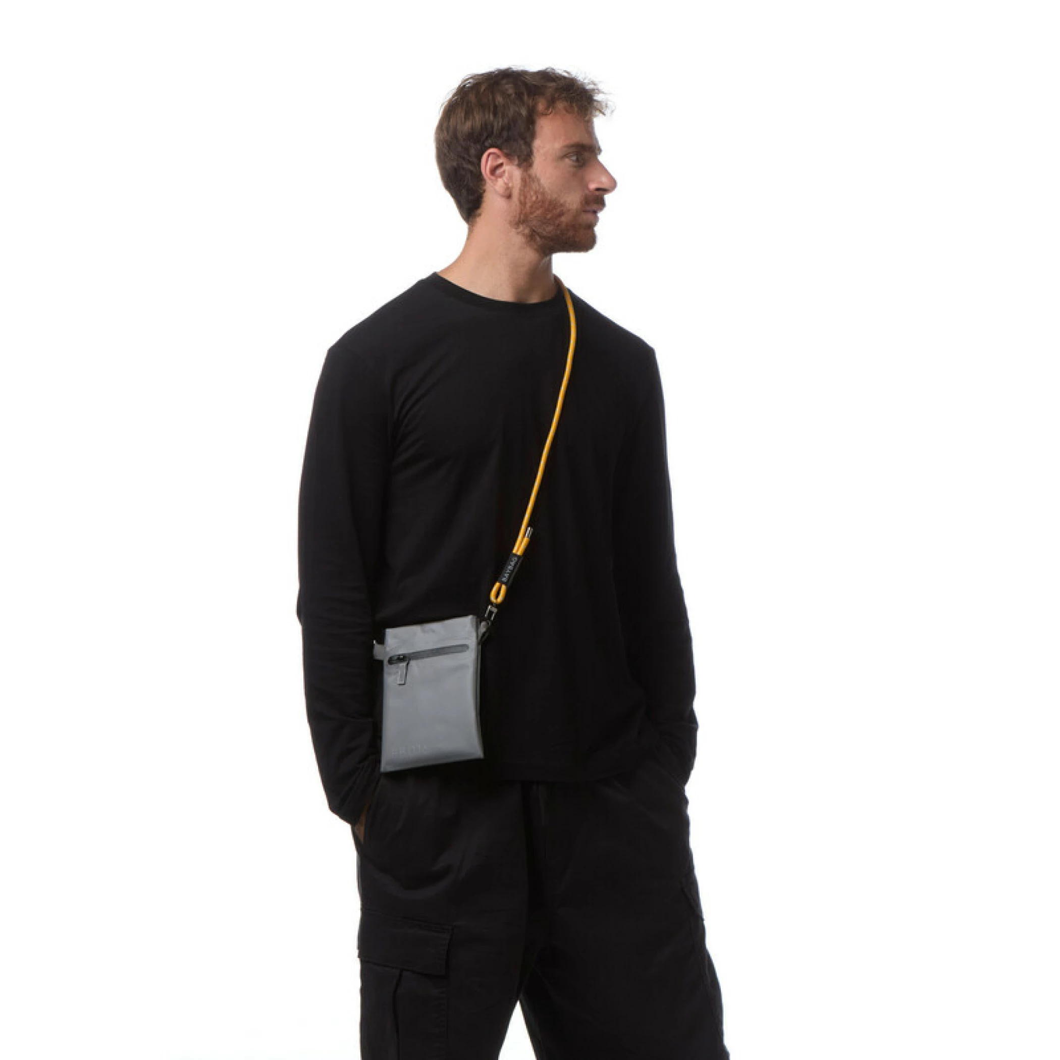 BAYBAG Borse a tracolla Borsa a tracolla Waterproof 0,5 Litri   grigio