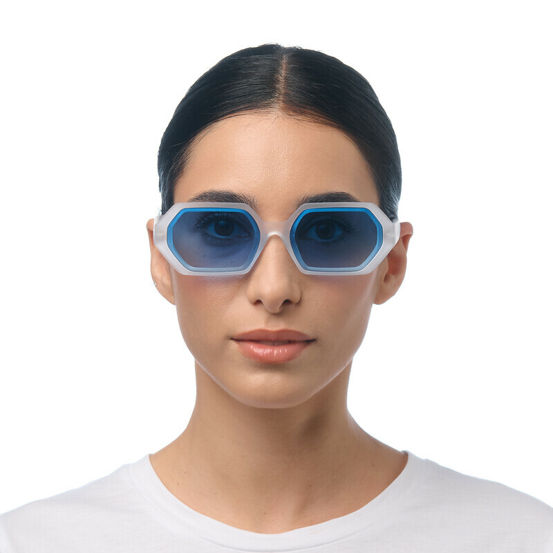 OKKIA Sol Andrea   Clear (lentes azul oscuro)