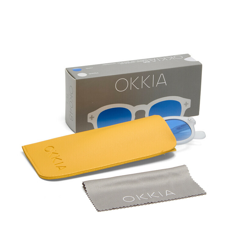 OKKIA Sun Milano   Clear (dark blue lenses)