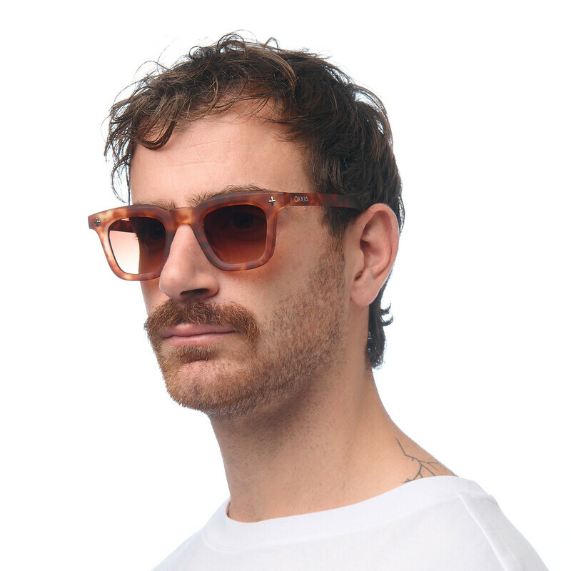 OKKIA Sun Firenze   Sahara Havana (brown lenses)