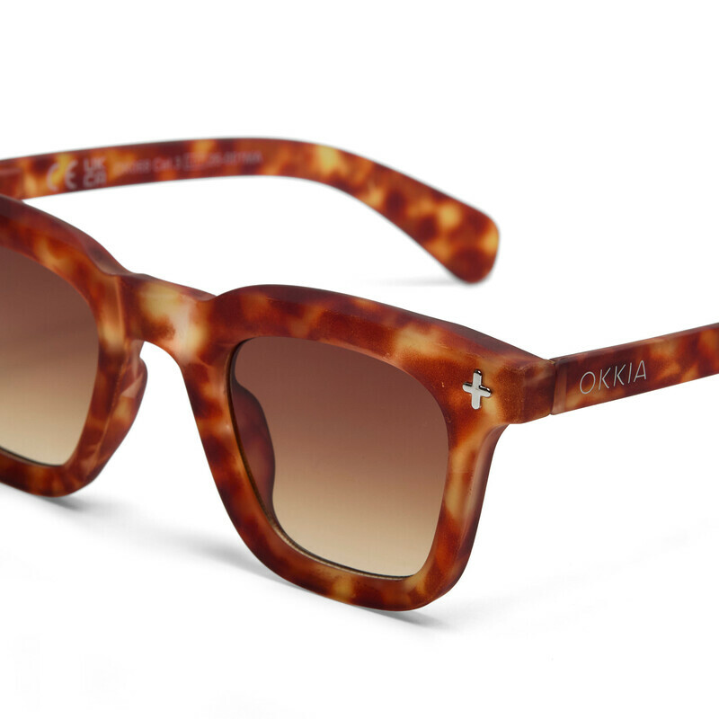 OKKIA Sun Firenze   Sahara Havana (brown lenses)