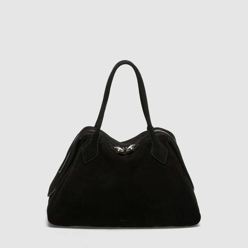 MINOBOSSI Borse ABIGAIL IN SUEDE   nero