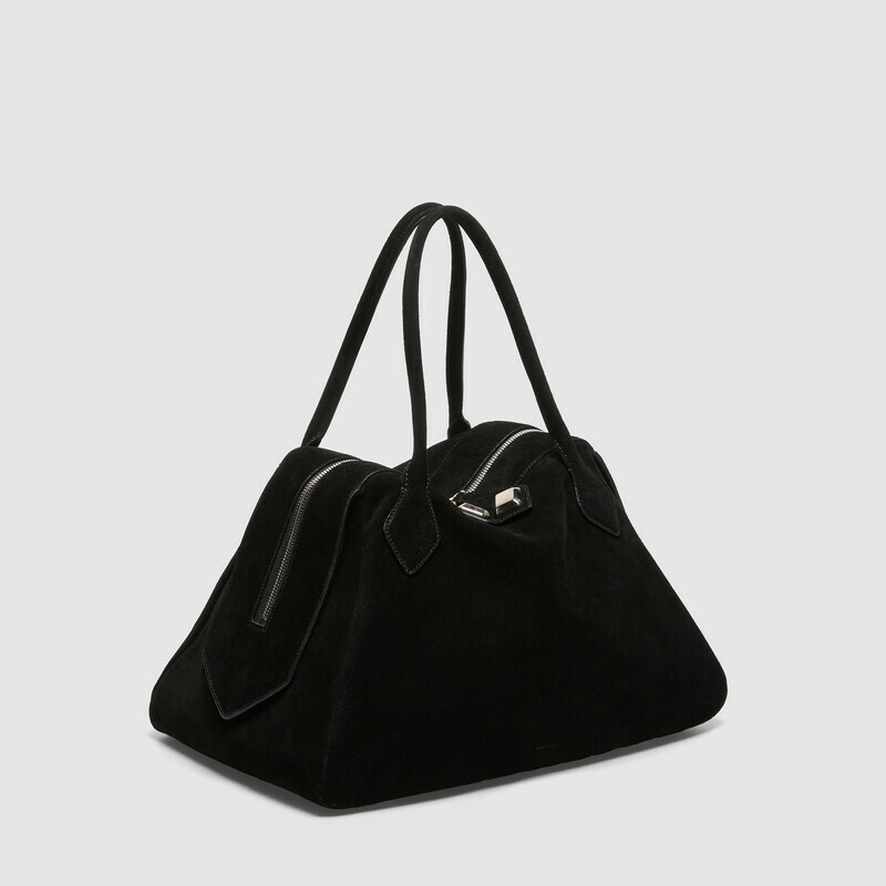 MINOBOSSI Borse ABIGAIL IN SUEDE   nero