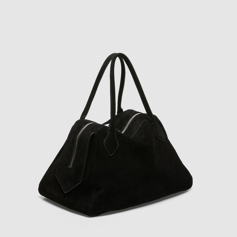 MINOBOSSI Borse ABIGAIL IN SUEDE   nero