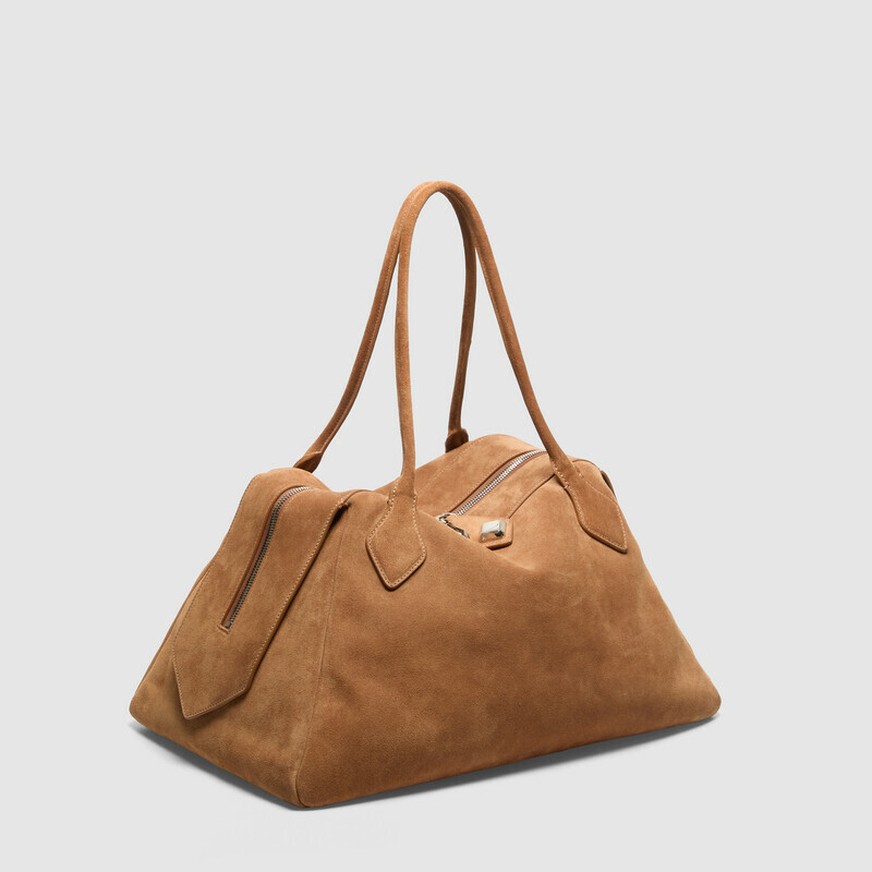 MINOBOSSI Borse ABIGAIL IN SUEDE   rose gold