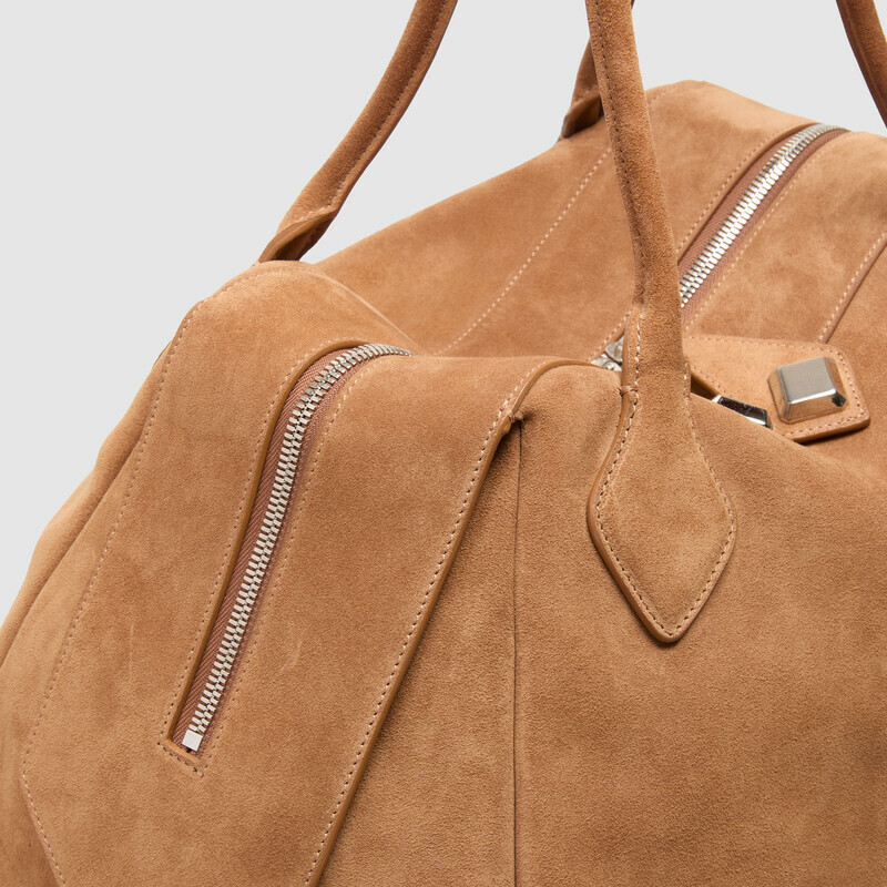 MINOBOSSI Borse ABIGAIL IN SUEDE   rose gold