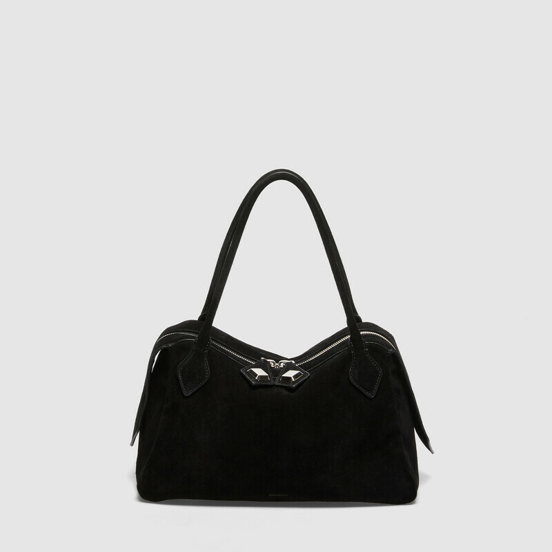 MINOBOSSI Bags ADELE IN SUEDE   black