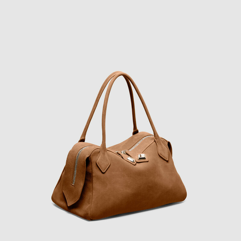 MINOBOSSI Bags ADELE IN SUEDE   rose gold
