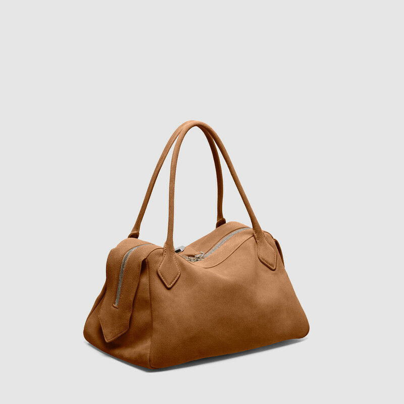 MINOBOSSI Bags ADELE IN SUEDE   rose gold