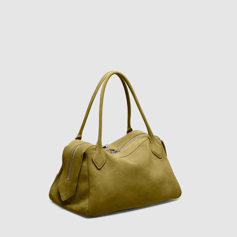 MINOBOSSI Bags ADELE IN SUEDE   mauve green