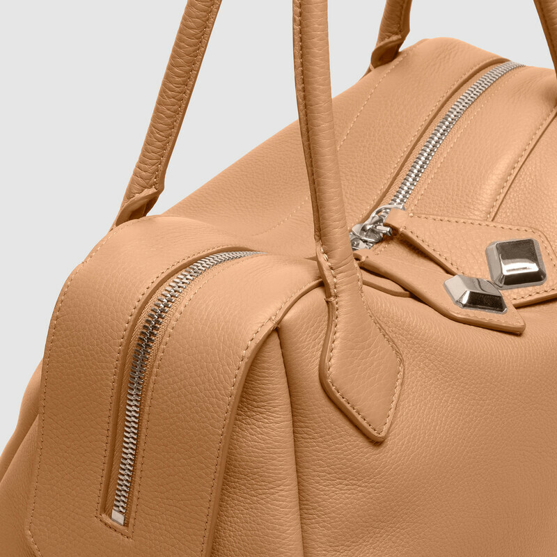 MINOBOSSI Borse ADELE IN VITELLO GRANATO   rose gold