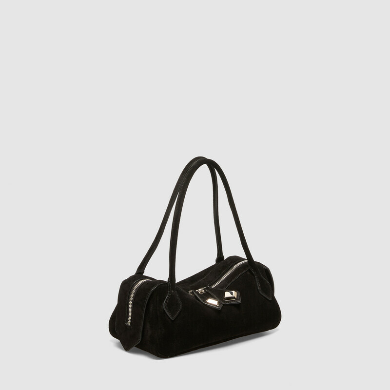 MINOBOSSI Borse ANNA IN SUEDE   nero