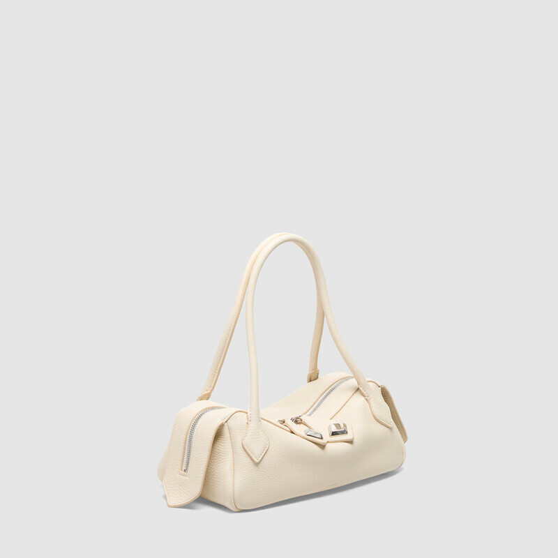 MINOBOSSI Borse ANNA IN VITELLO GRANATO   latte