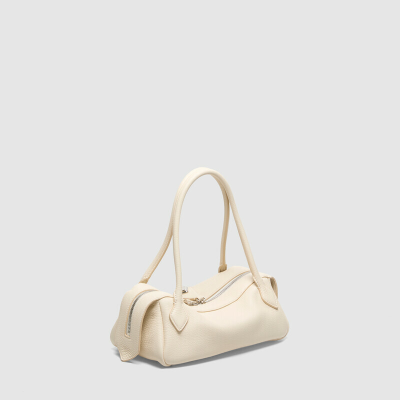 MINOBOSSI Borse ANNA IN VITELLO GRANATO   latte