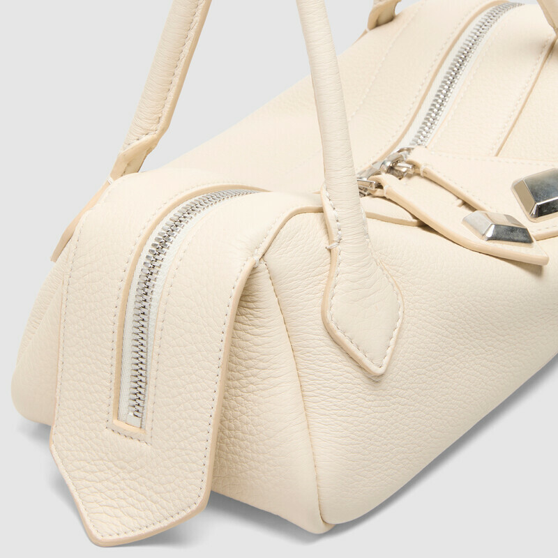 MINOBOSSI Borse ANNA IN VITELLO GRANATO   latte