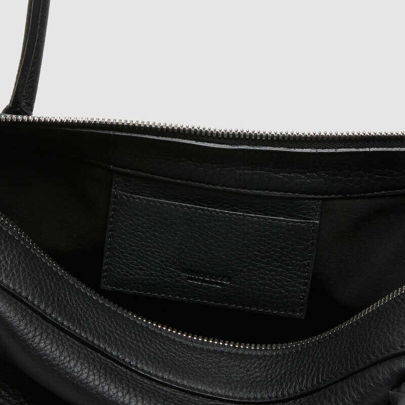 MINOBOSSI Borse ANNA IN VITELLO GRANATO   nero