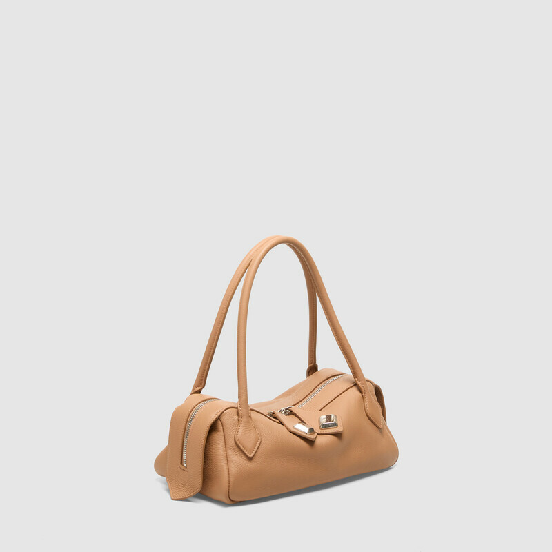 MINOBOSSI Borse ANNA IN VITELLO GRANATO   rose gold