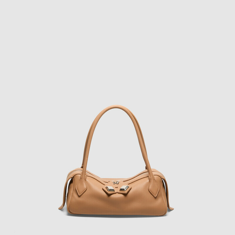 MINOBOSSI Borse ANNA IN VITELLO GRANATO   rose gold