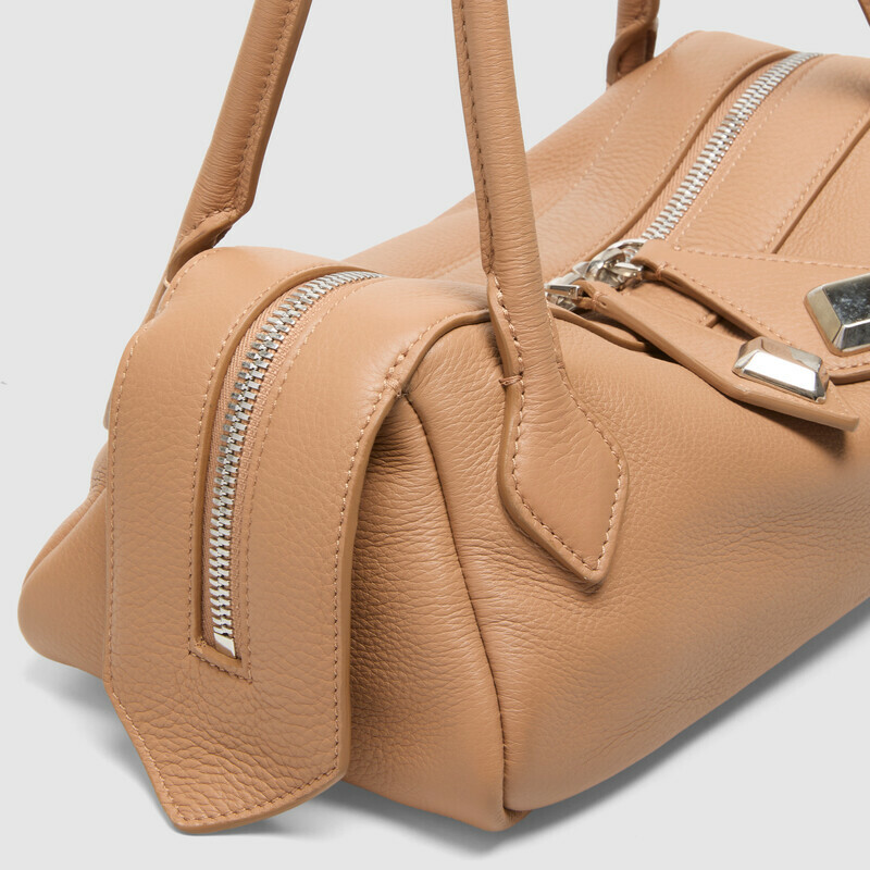 MINOBOSSI Borse ANNA IN VITELLO GRANATO   rose gold