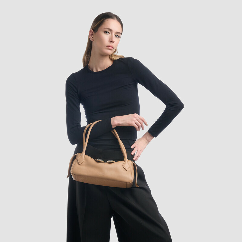 MINOBOSSI Borse ANNA IN VITELLO GRANATO   rose gold