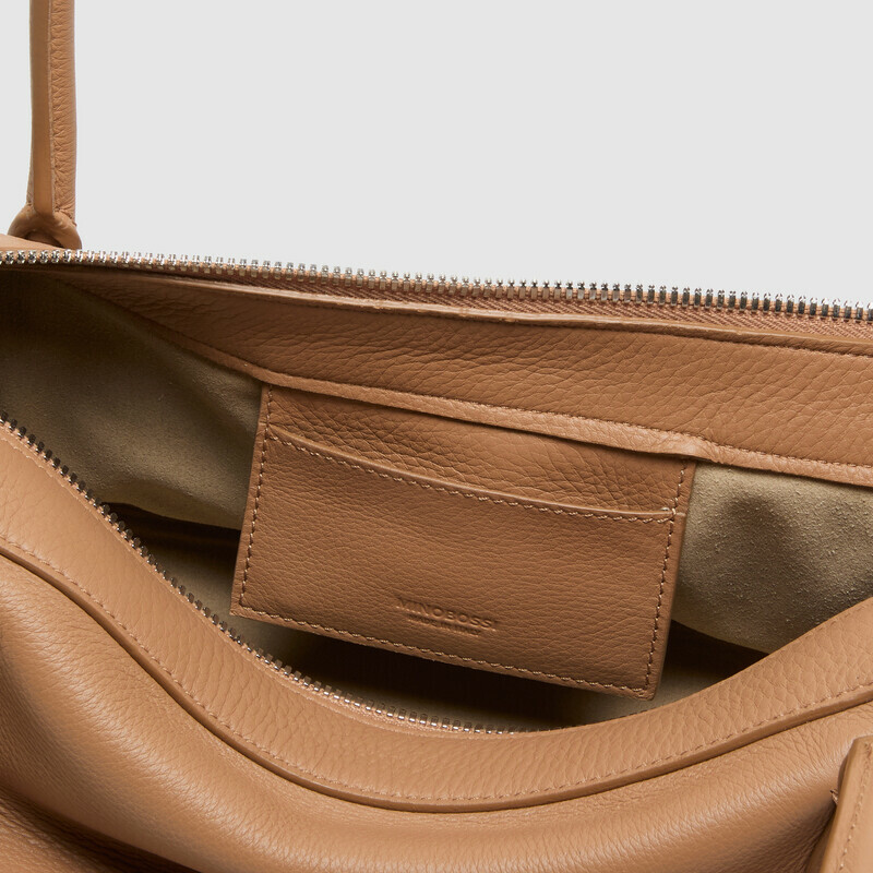 MINOBOSSI Borse ANNA IN VITELLO GRANATO   rose gold