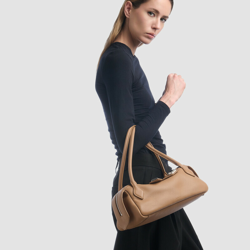 MINOBOSSI Borse ANNA IN VITELLO GRANATO   rose gold