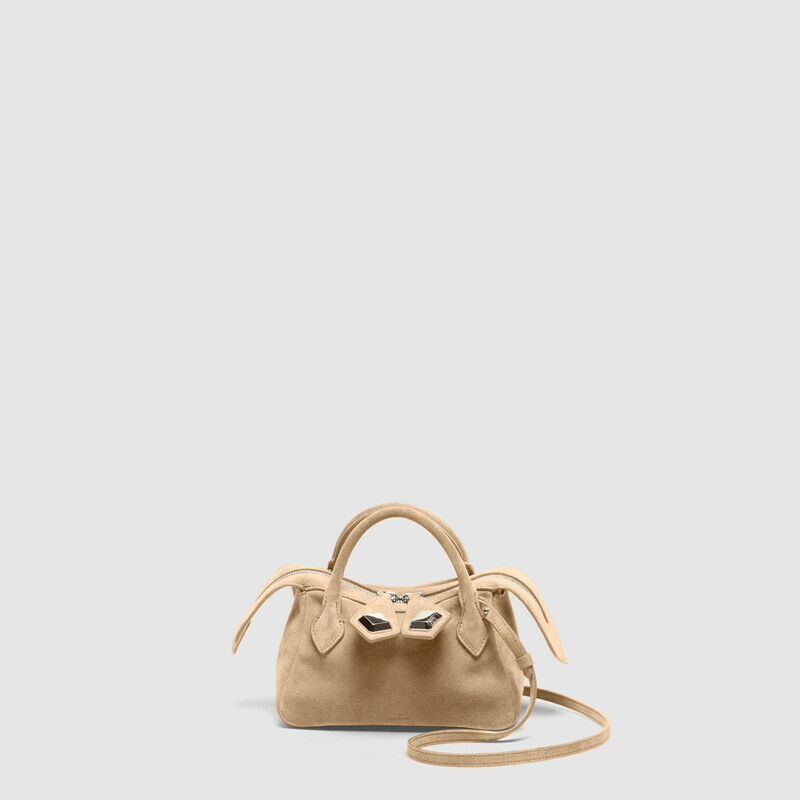 MINOBOSSI Bags ALICE IN SUEDE   milk white