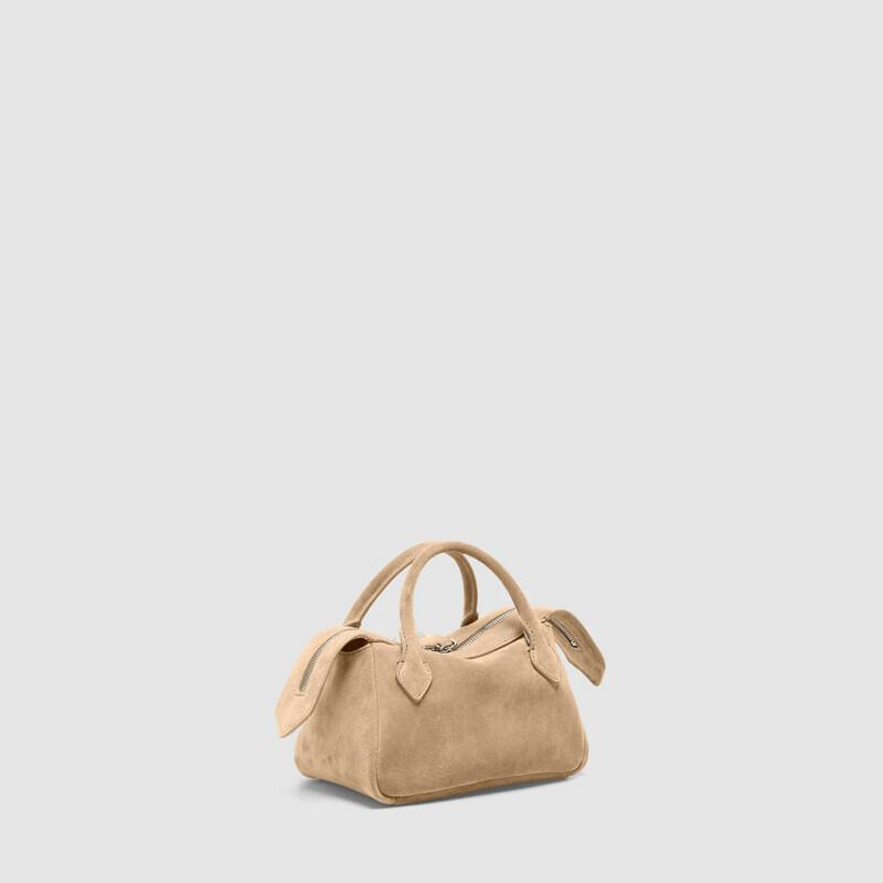 MINOBOSSI Bags ALICE IN SUEDE   milk white