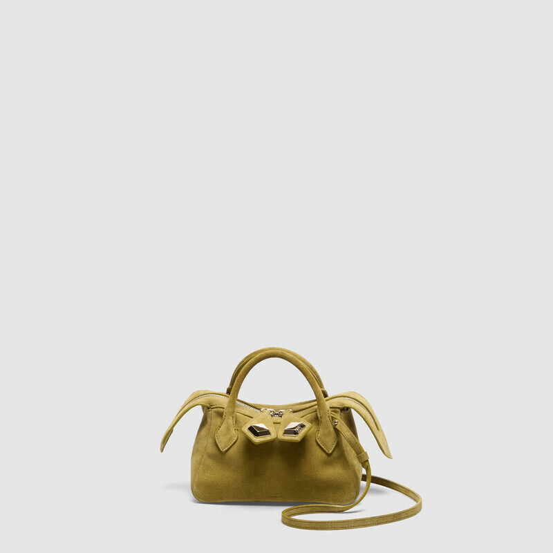 MINOBOSSI Bags ALICE IN SUEDE   mauve green