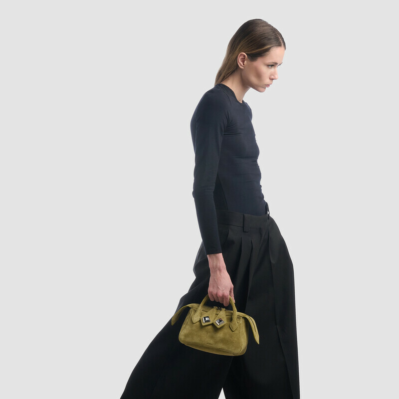 MINOBOSSI Bags ALICE IN SUEDE   mauve green