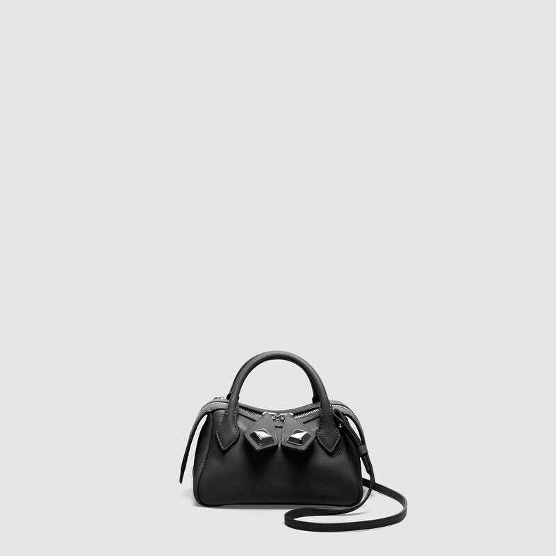 MINOBOSSI Borse ALICE IN GRANATO   nero